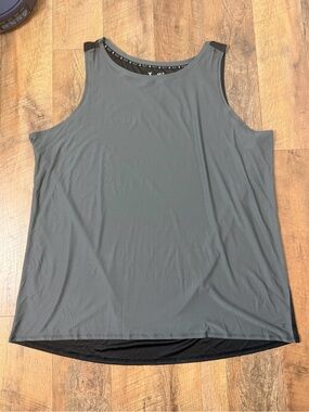 Xersion Quick-Dri Men’s Big & Tall Tank Top Grey 4XLT